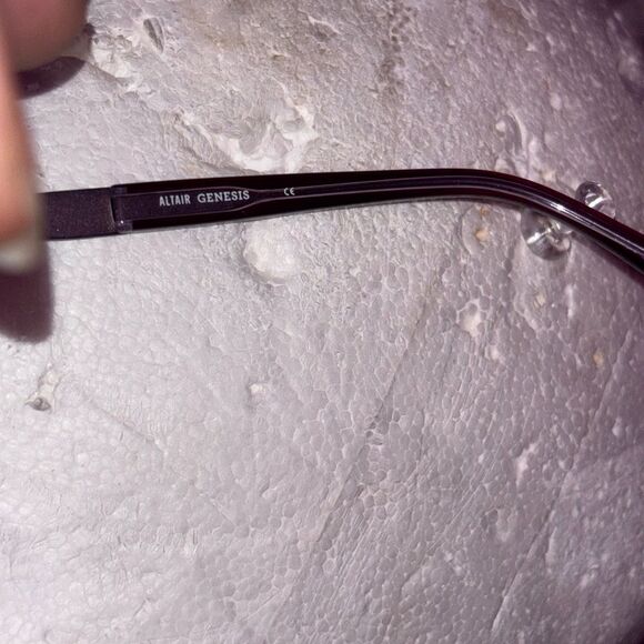 Altair Genesis glasses G5049 505 plum accessory 52/17 135 frames rare eyewear - Picture 11 of 11